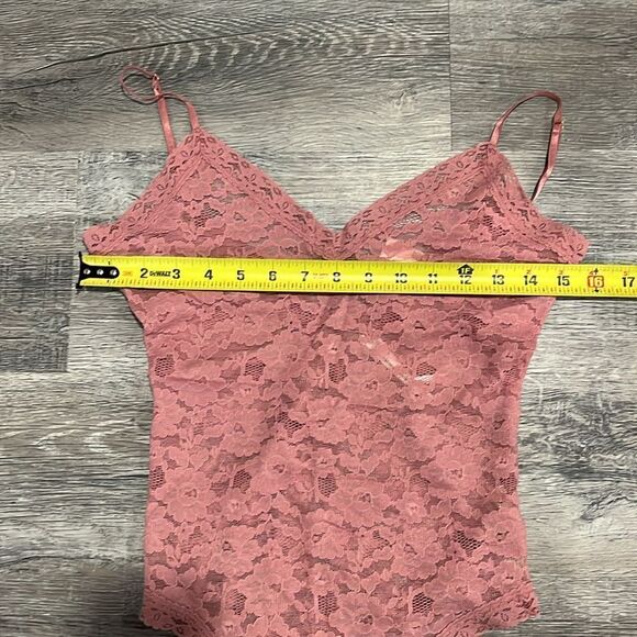 Anthropologie NWT Sabrina V-Neck Lace Bodysuit - S - Picture 6 of 7